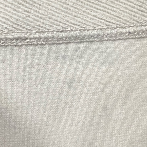 Striped Navy and White Men's Hoodie Shirt - Picture 12 of 12